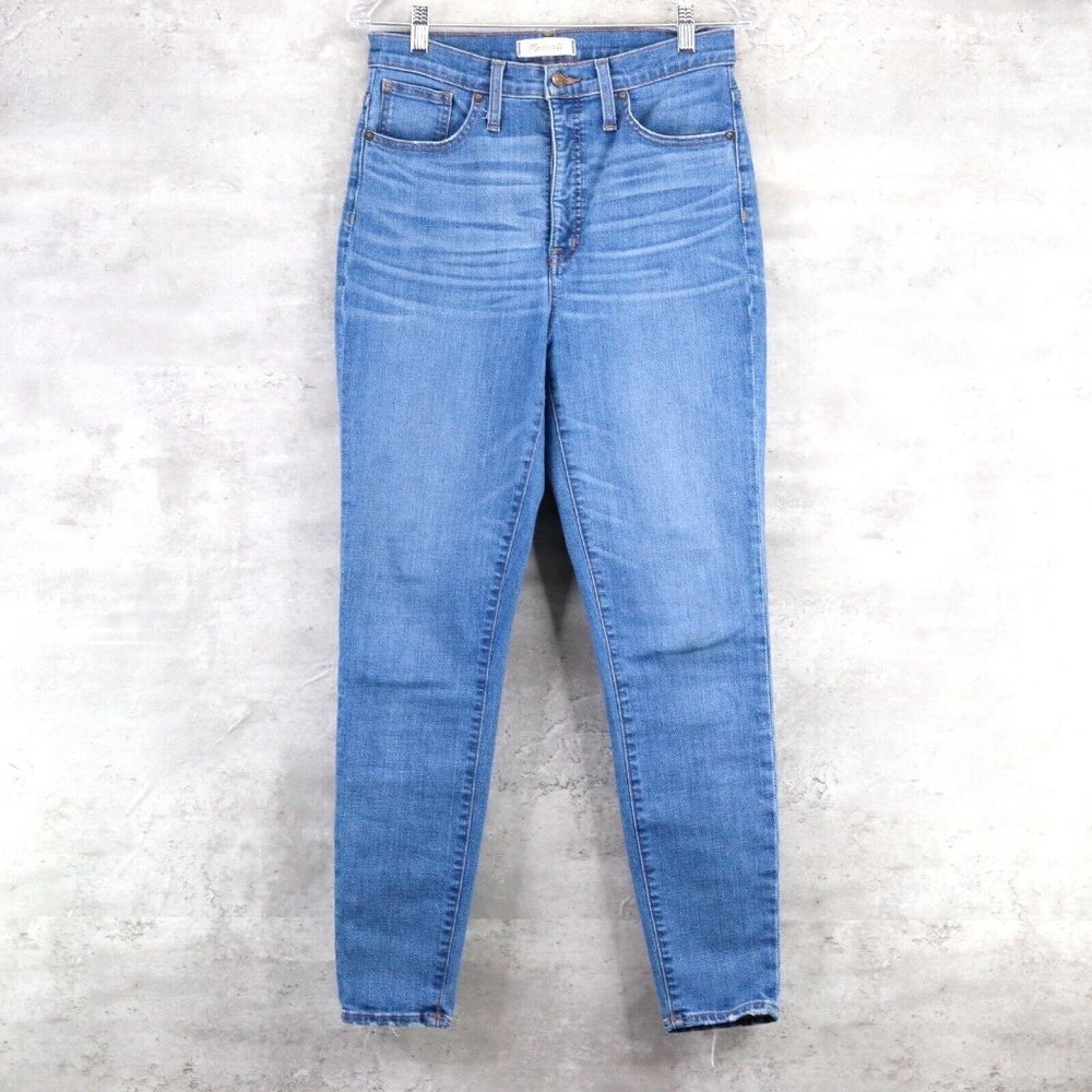 Madewell High Rise Women Jeans - Light Blue